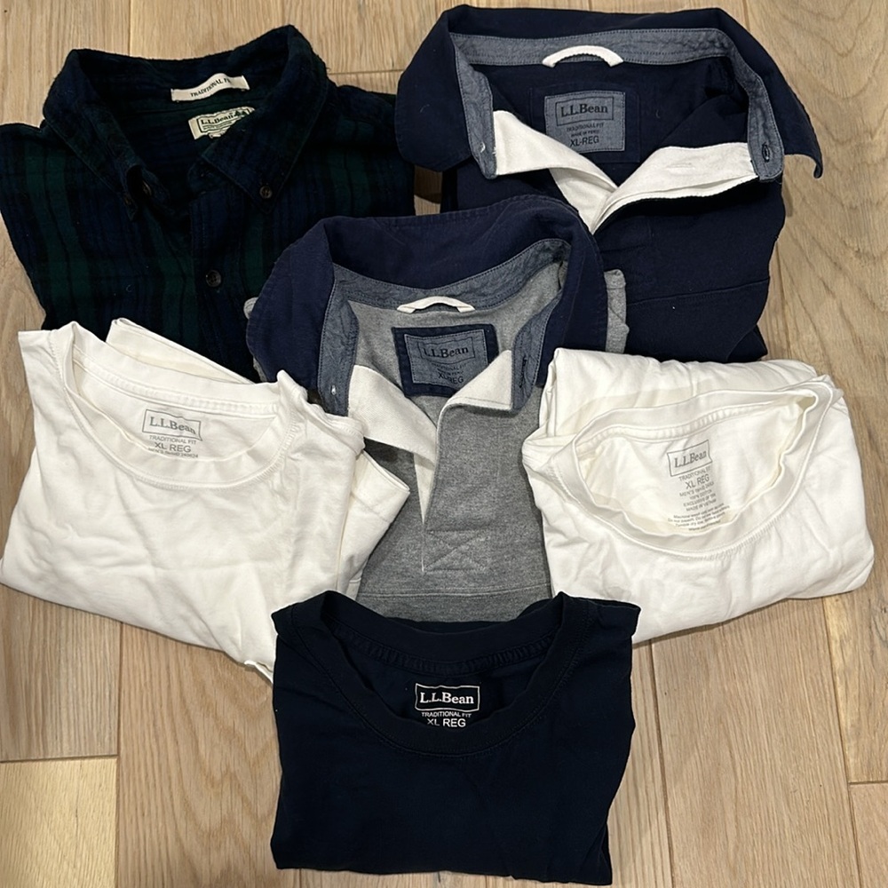 LL Bean XL Shirt Lot *like new*
